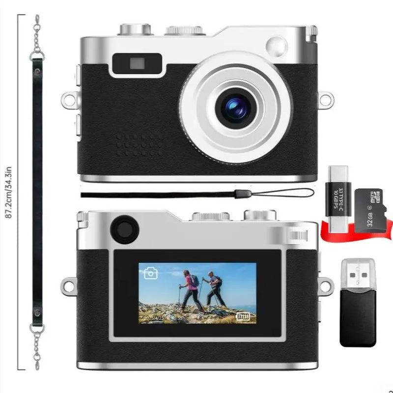 【Free 32G SD】Mini Keychain Digital Camera