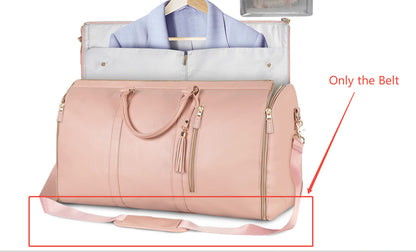Large Capacity Travel Duffle Bag Women'S Handbag Folding Suit Bag Waterproof Clothes Totes