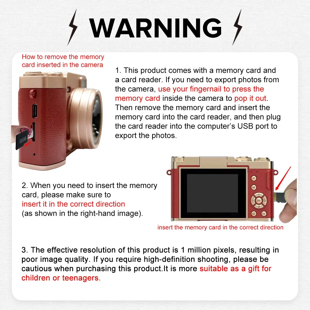 Flip Screen CCD Camera