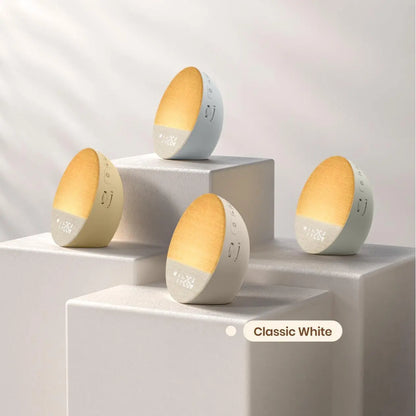 Sunrise Alarm Clock and Sound Machine Nightlight, Home Decor, Digital Dimmable Clock for Bedroom, 26 Sleep Sounds, White Noise Machine for Adults, Wake up Light Alarm Clock Decor
