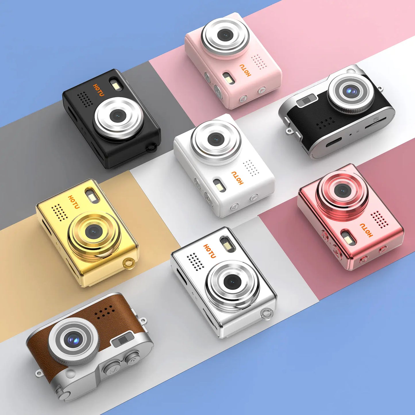 【Free 32G SD】Mini Keychain Digital Camera