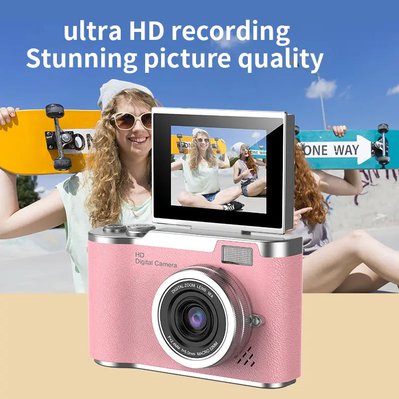 Flip Screen Ccd Student HD Digital Camera