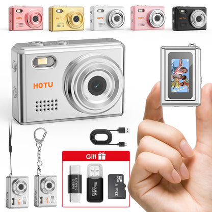 【Free 32G SD】Mini Keychain Digital Camera