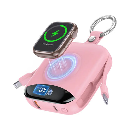 10,000 Mah Tsa-Friendly Portable Wireless Charger Power Bank