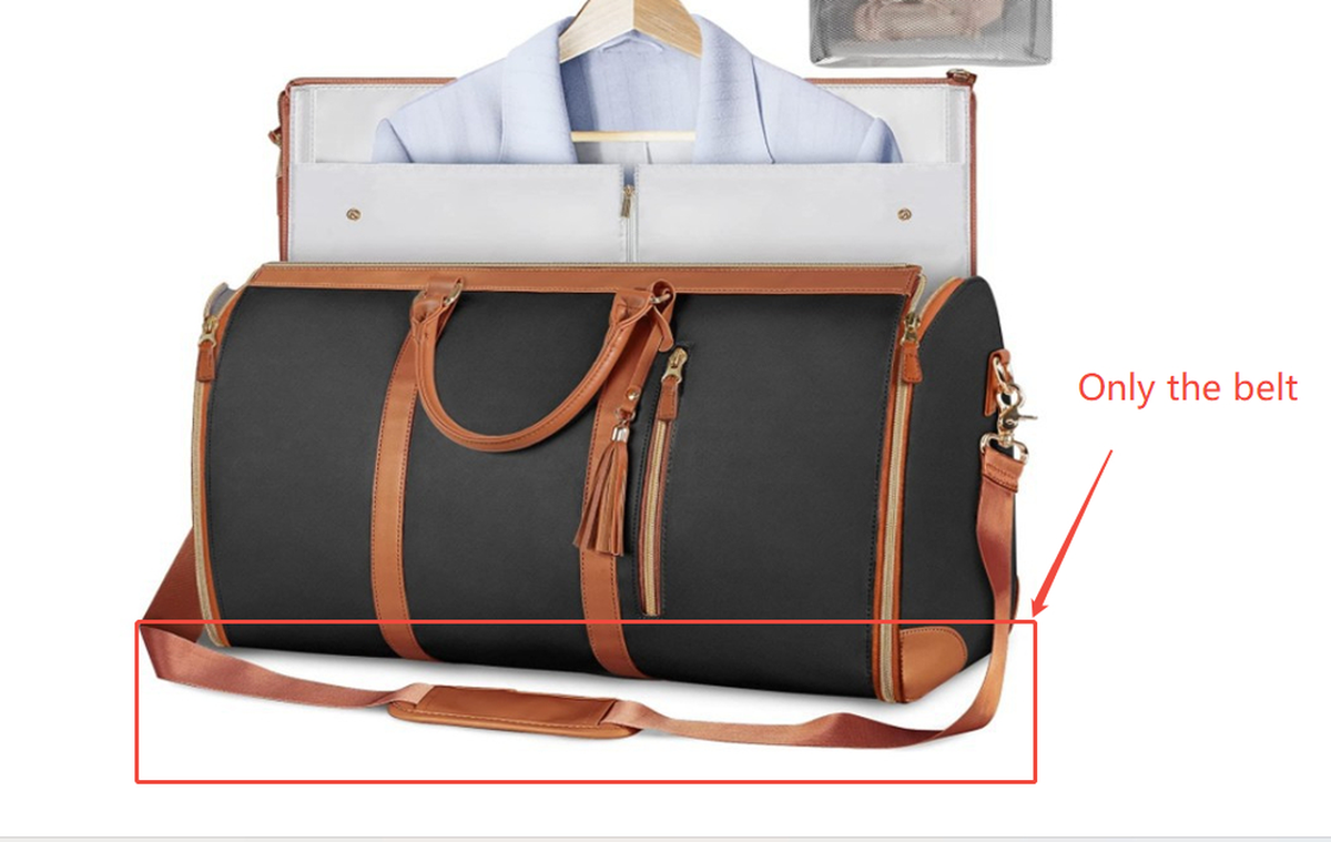 Large Capacity Travel Duffle Bag Women'S Handbag Folding Suit Bag Waterproof Clothes Totes