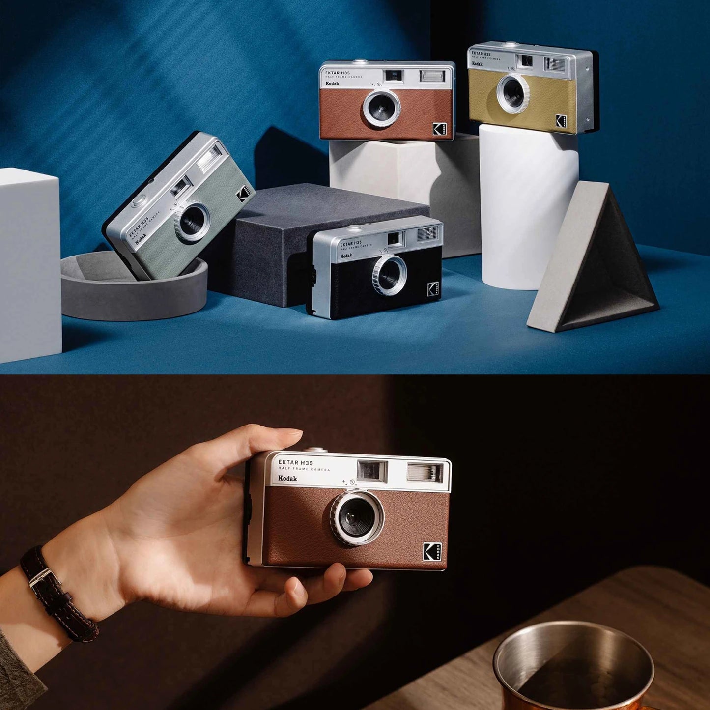 Original KODAK EKTAR H35 KODAK H35N Half Frame Camera