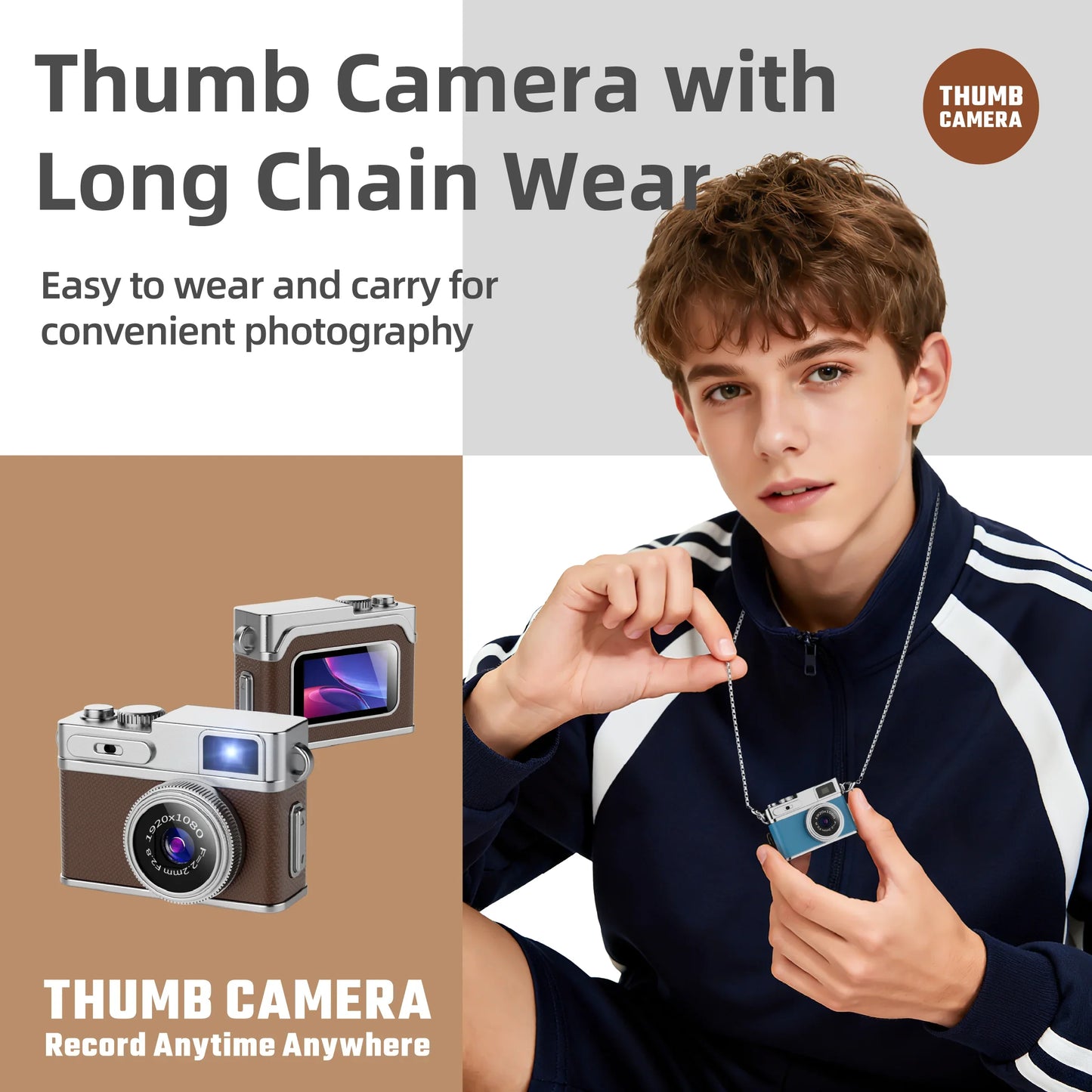Retro Thumb Camera Mini