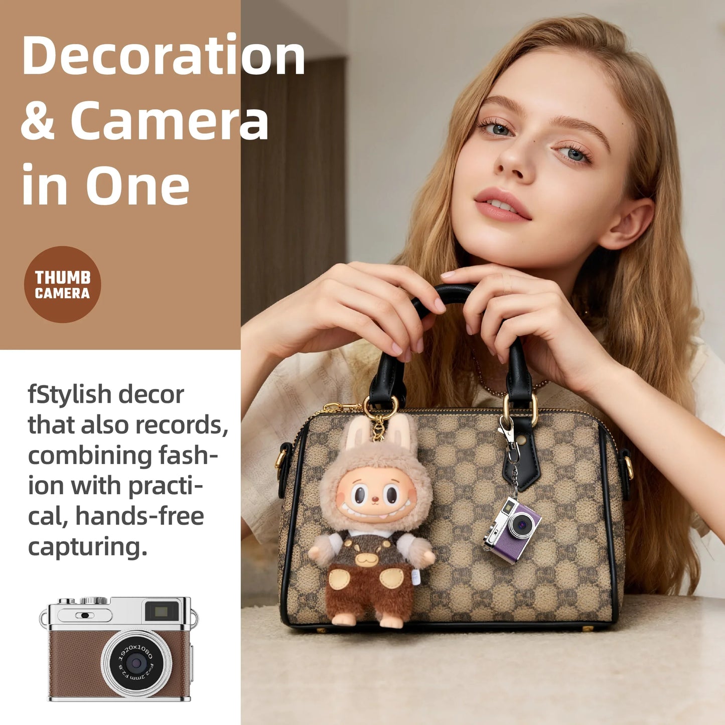 Retro Thumb Camera Mini