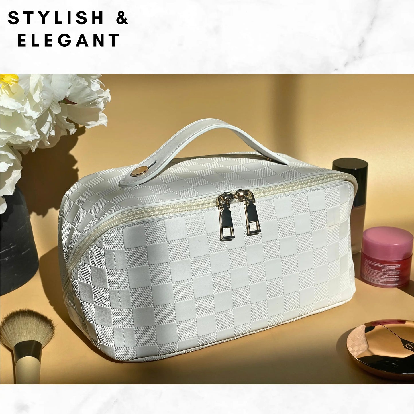 Large Capacity Travel Cosmetic Bag