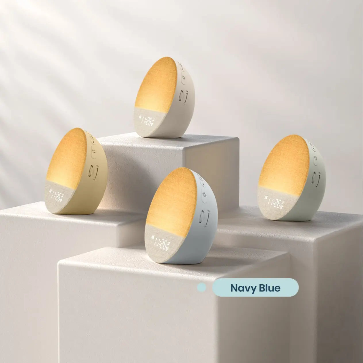 Sunrise Alarm Clock and Sound Machine Nightlight, Home Decor, Digital Dimmable Clock for Bedroom, 26 Sleep Sounds, White Noise Machine for Adults, Wake up Light Alarm Clock