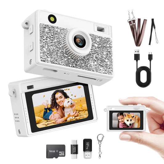 Diamond Mini Keychain Camera