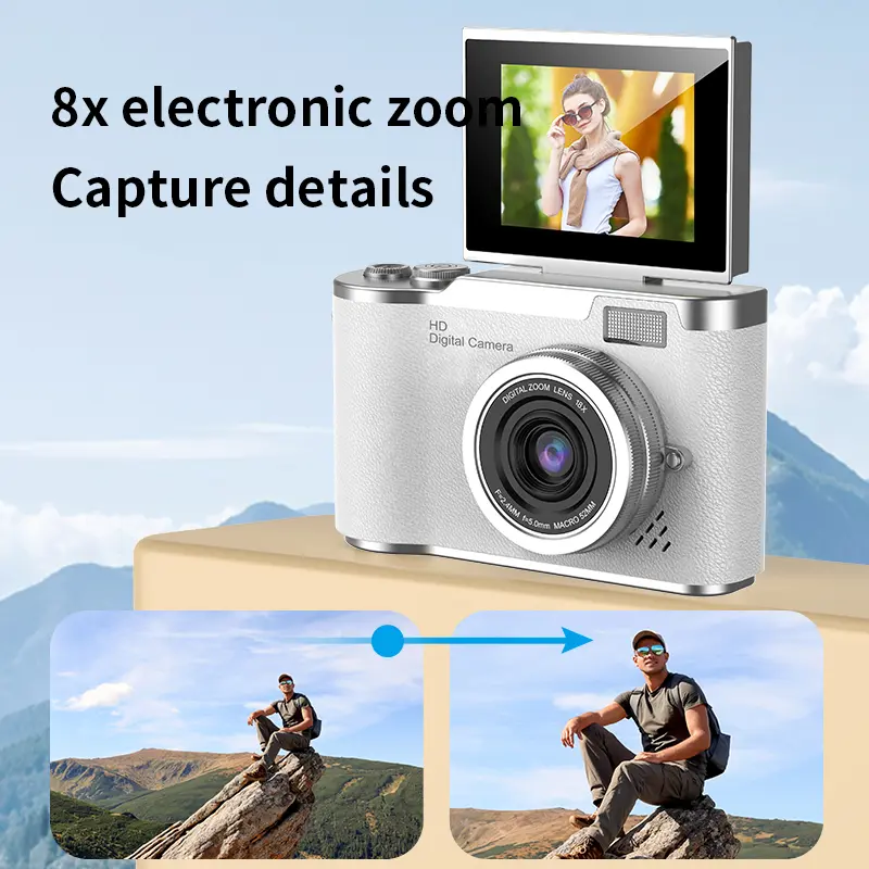Flip Screen Ccd Student HD Digital Camera