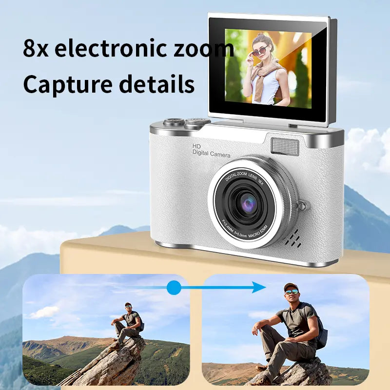 Flip Screen Ccd Student HD Digital Camera