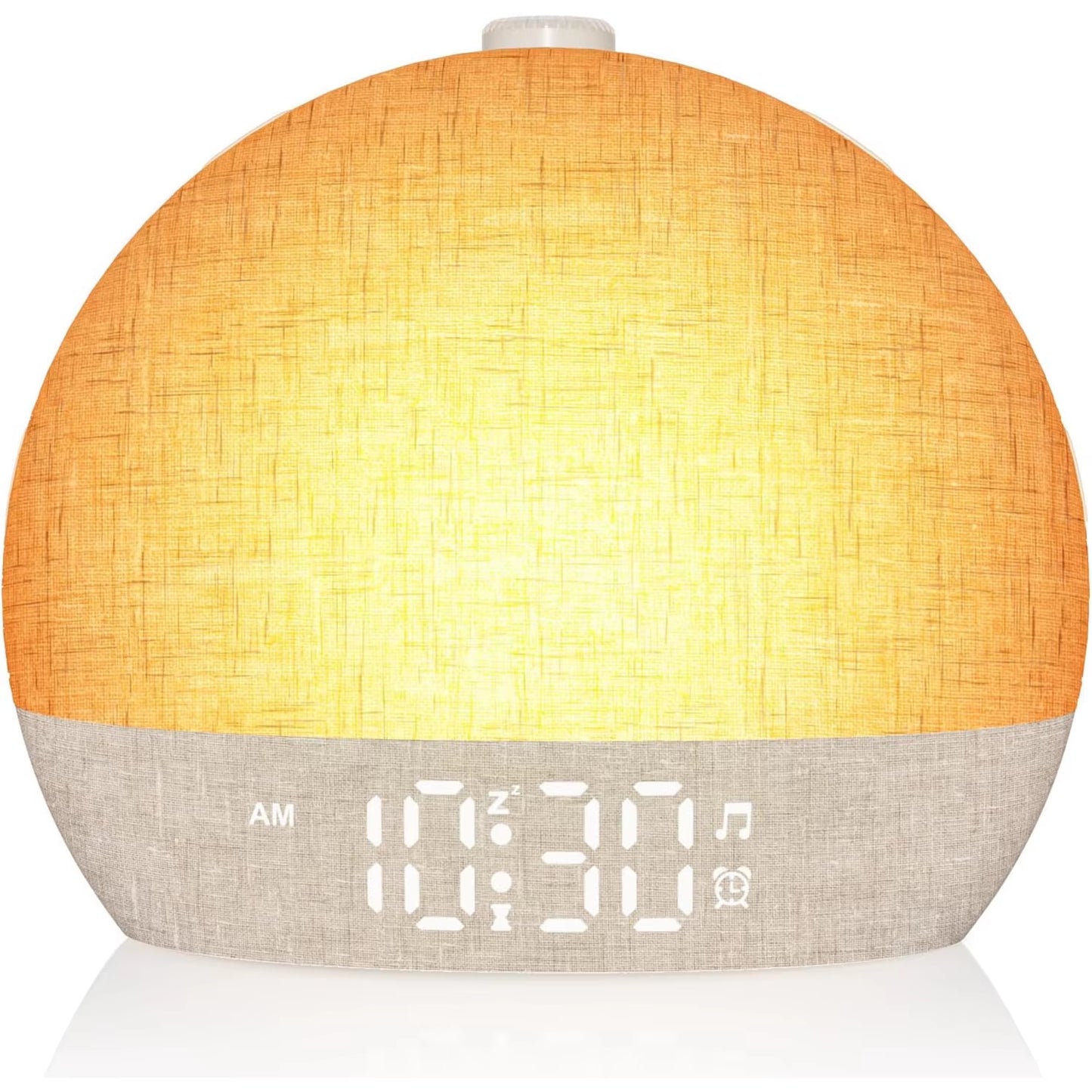 Wake up Light Sunrise Alarm Clock Timer 30 White Noise Sound Machine Dimmable RGB Night Lights Sleep Aid Snooze Ideal for Gift