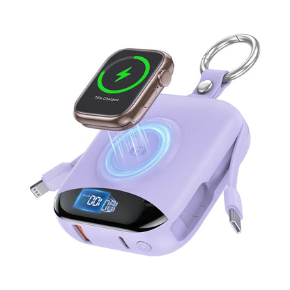 10,000 Mah Tsa-Friendly Portable Wireless Charger Power Bank