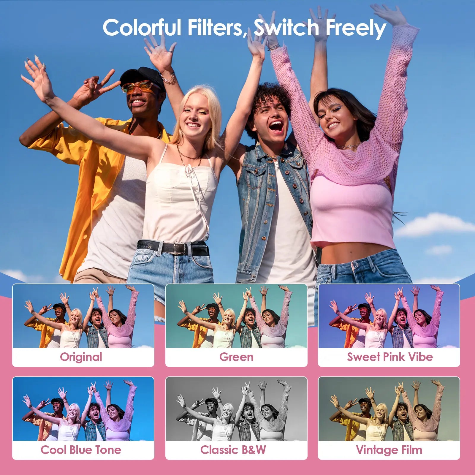 【Free 32G SD】Mini Keychain Digital Camera