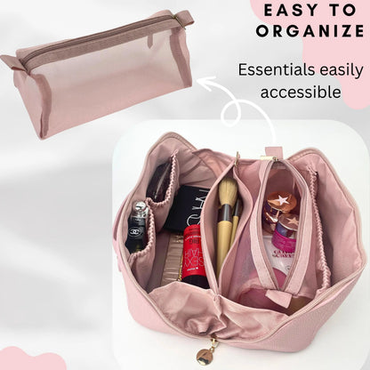 Large Capacity Travel Cosmetic Bag