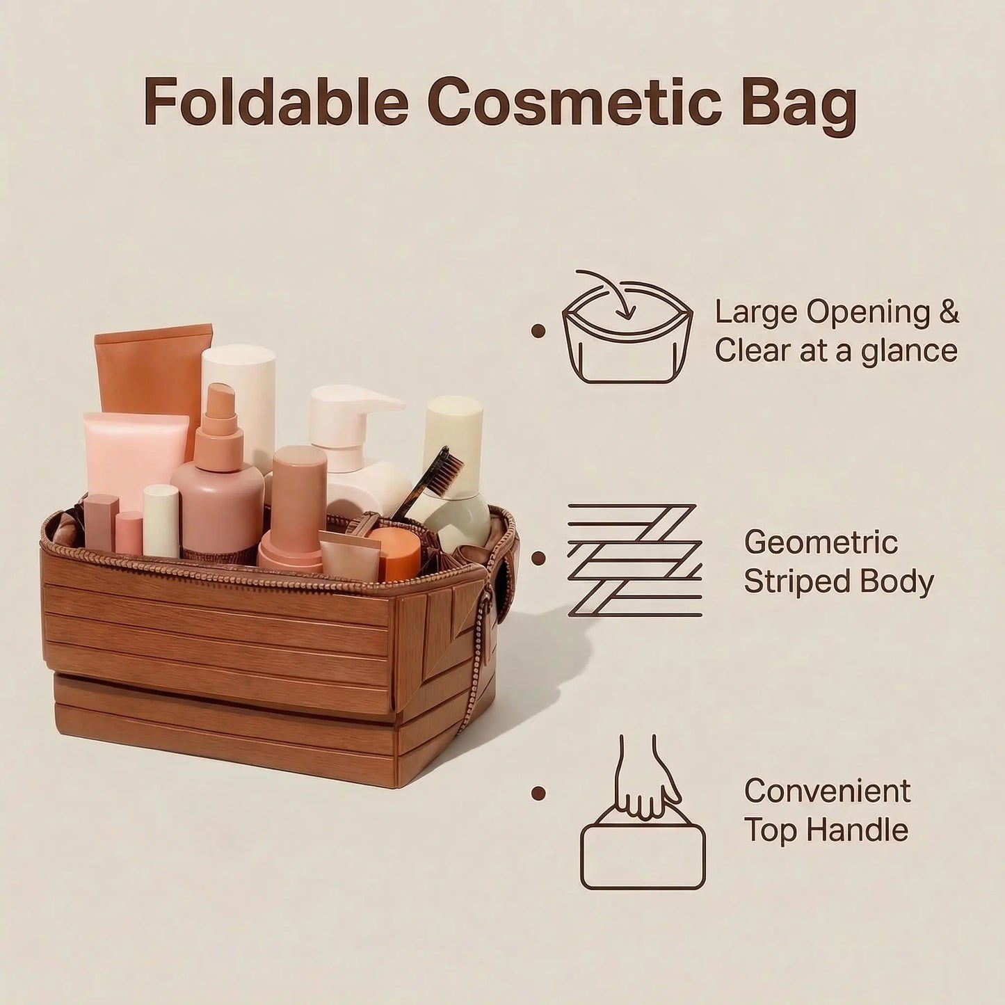 Travel Makeup Bag