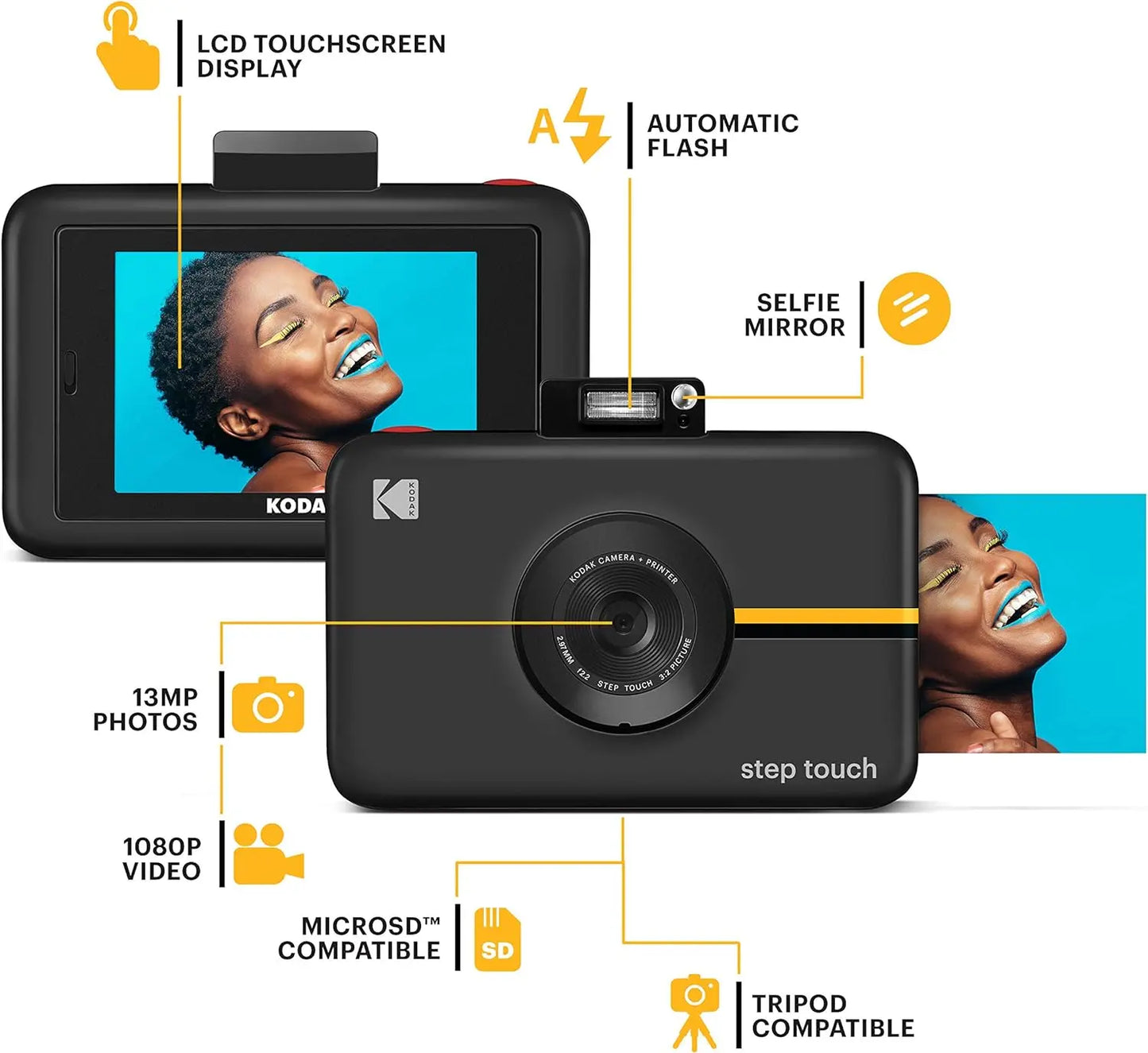 Kodak Step Touch 13MP Digital Camera